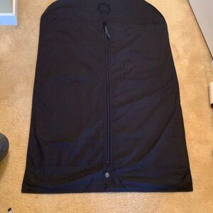 Cotton garment bag with gorgeous embroidered logo